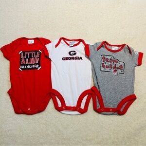 UGA Bulldogs Onesies